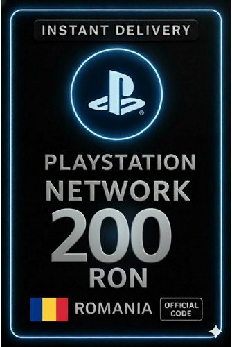 PSN Card Romania - 200 RON