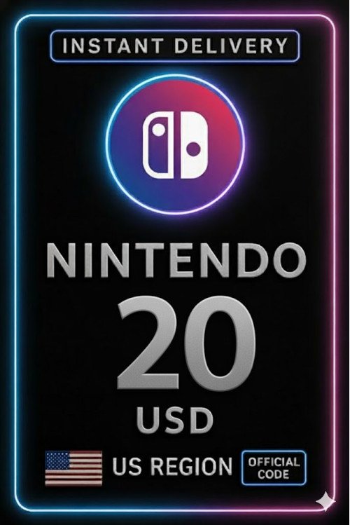 Nintendo eShop Card US 20$