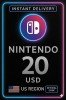 Nintendo eShop Card US 20$