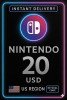 Nintendo eShop Card US 20$