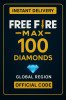 Free Fire MAX 100 Diamonds