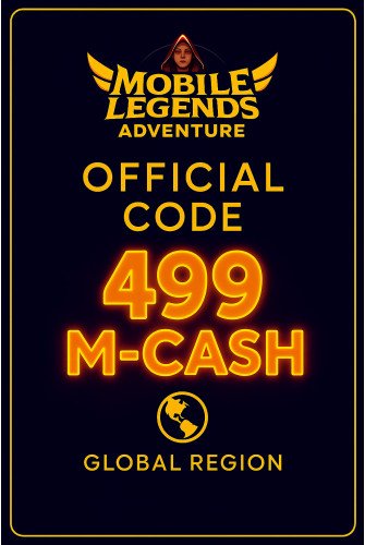 Mobile Legends Adventure 499 M-Cash (Global)