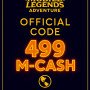 Mobile Legends Adventure 499 M-Cash (Global)