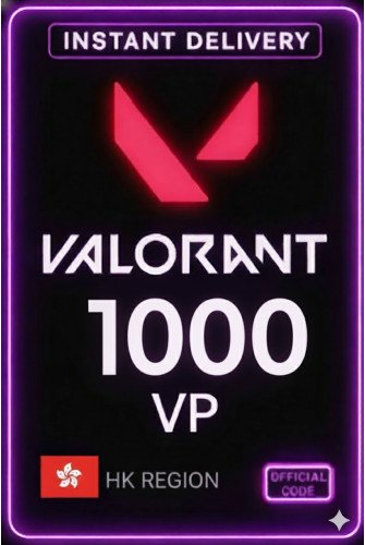 Valorant Points - 1000 VP (Hong Kong)