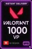 Valorant Points - 1000 VP (Hong Kong)