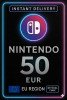 Nintendo eShop Card 50 EUR - LIMITED PROMO