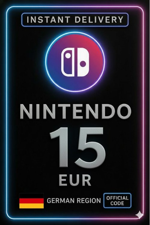 Nintendo eShop Card - 15€ (Germany)