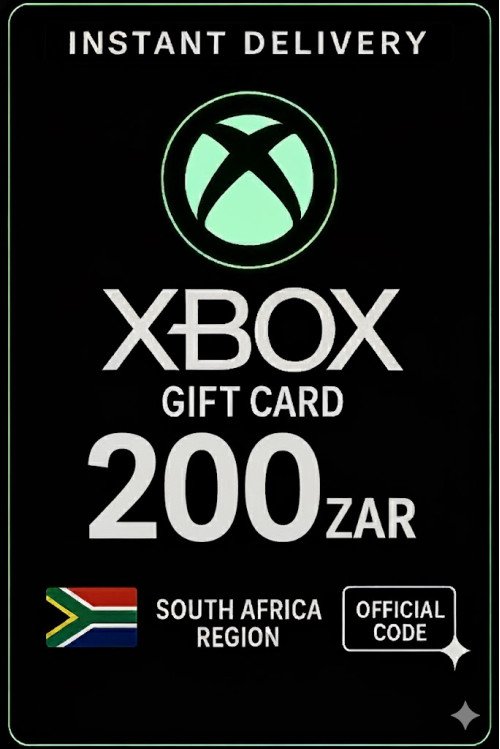 Xbox Live Gift Card 200 ZAR Wallet