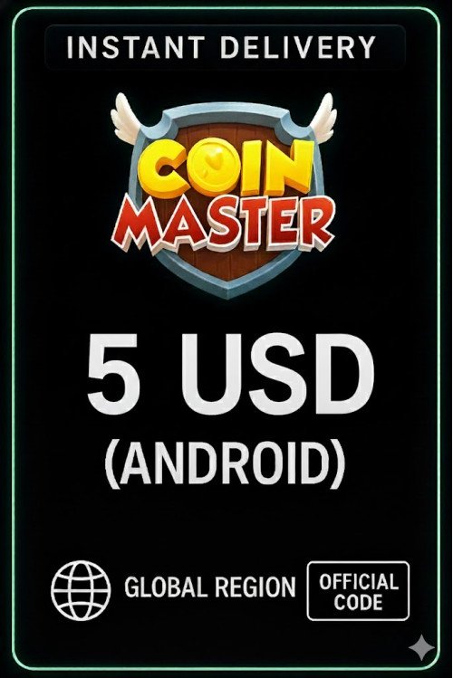 Coin Master (Android) - 5 $ US
