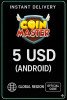 Coin Master (Android) - 5 $ US