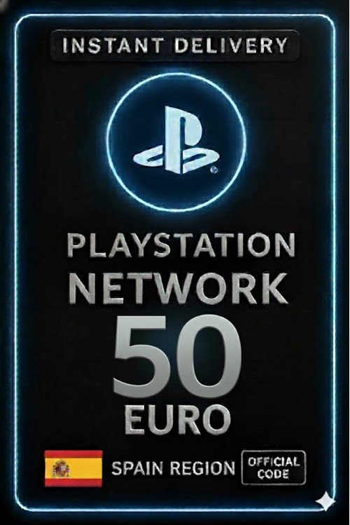 Playstation Gift Card Spain - 50€ ES - Promo
