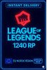 Riot Points - 1240 RP (EU)