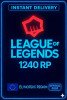 Riot Points - 1240 RP (EU)