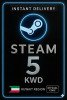 Steam Wallet Code 5 KWD (KW)