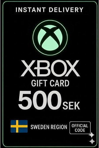 XBox Live Gift Card Sweden - 500 SEK