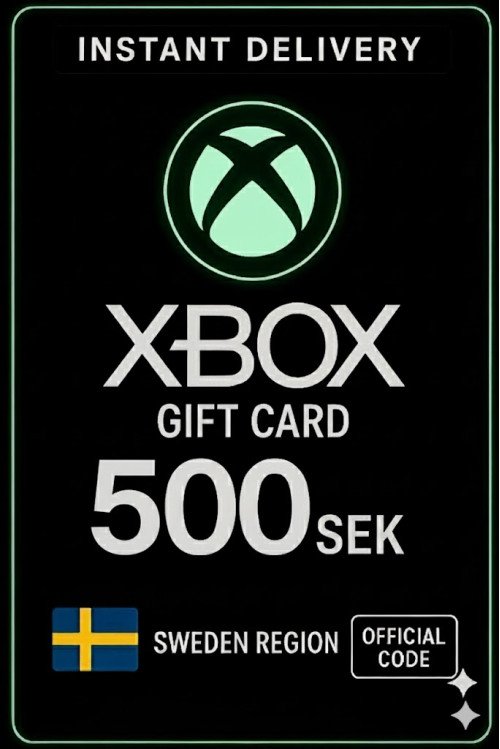 XBox Live Gift Card Sweden - 500 SEK