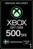 XBox Live Gift Card Sweden - 500 SEK
