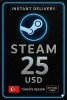 Steam Cüzdan Kodu - 25$ (Türkiye)