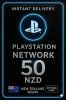 PSN Card New Zealand - 50 NZD