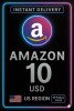$10 Amazon.com Gift Card US