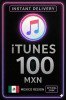 iTunes Gift Card 100 MXN MX