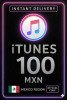 iTunes Gift Card 100 MXN MX