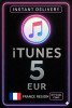 iTunes Gift Card FR €5