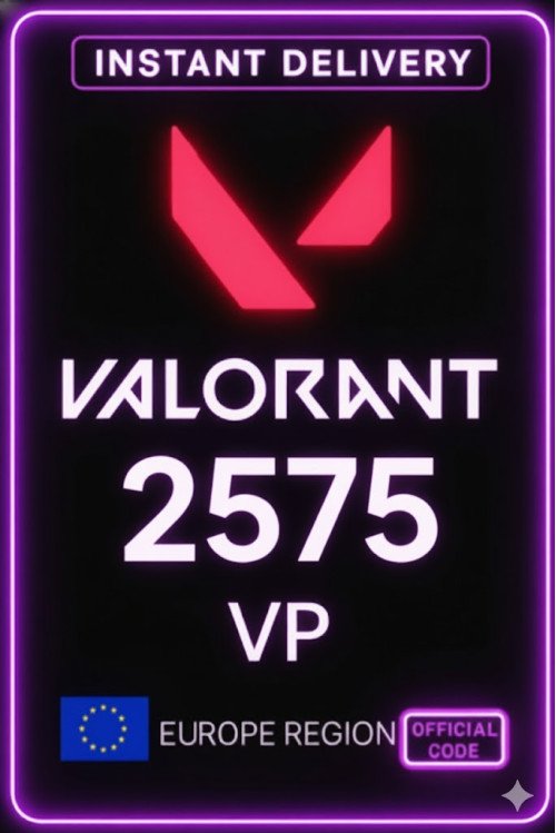 Valorant Points - 2575 VP (EU Server)
