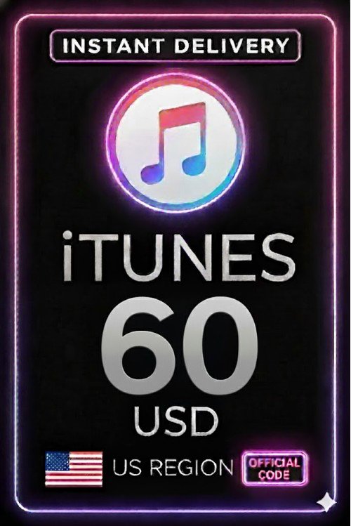 iTunes Gift Card - US$ 60