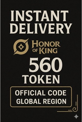 Honor of Kings 560 Tokens (Global)