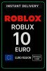 Roblox 10 Euro Game Card (EU)