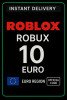 Roblox 10 Euro Game Card (EU)