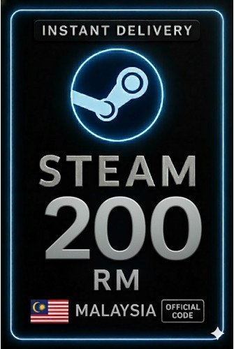 Steam Wallet Code Malaysia RM200