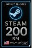 Steam Wallet Code Malaysia RM200