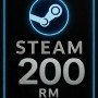 Steam Wallet Code Malaysia RM200