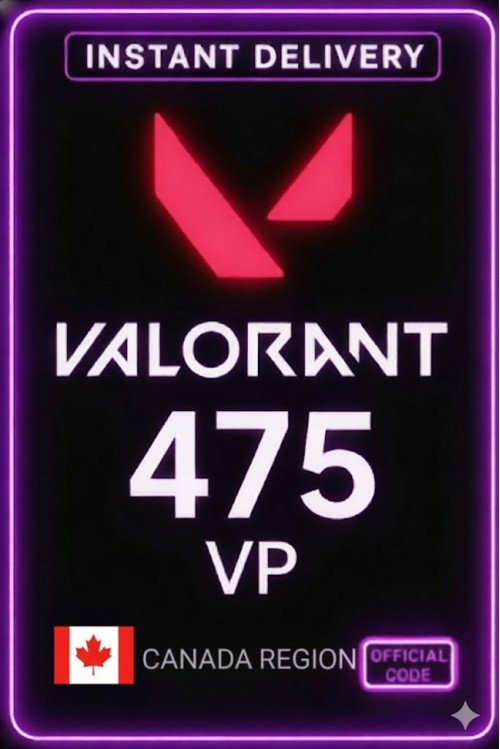 Valorant Points - 475 VP (Canada)