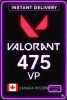 Valorant Points - 475 VP (Canada)