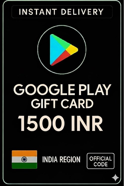 Google Play Gift Card - India INR 1500