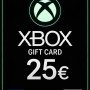 Xbox Live Gift Card 25 Euro Wallet