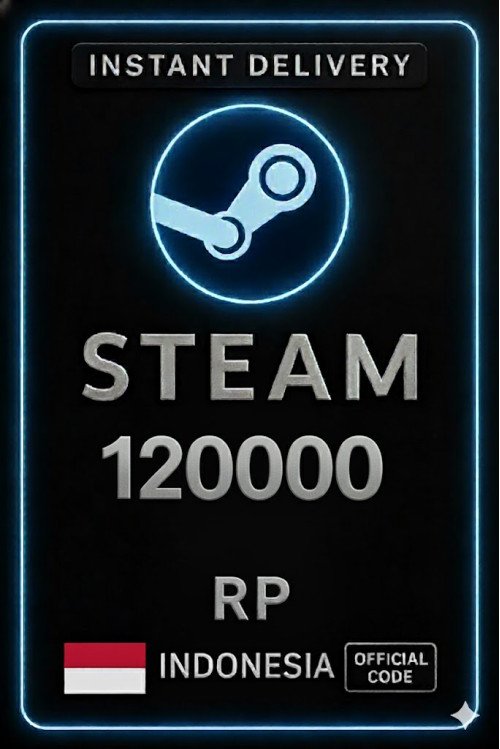 Steam Wallet Code Indonesia Rp 120000