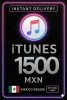 iTunes Gift Card 1500 MXN MX