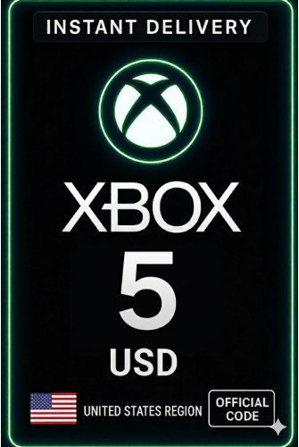 Xbox Live Gift Card 5 Usd Wallet