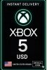 Xbox Live Gift Card 5 Usd Wallet