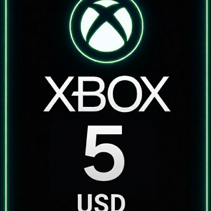 Xbox Live Gift Card 5 Usd Wallet