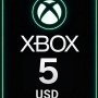 Xbox Live Gift Card 5 Usd Wallet