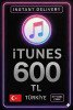 iTunes Hediye Kartı 600 TL Bakiye