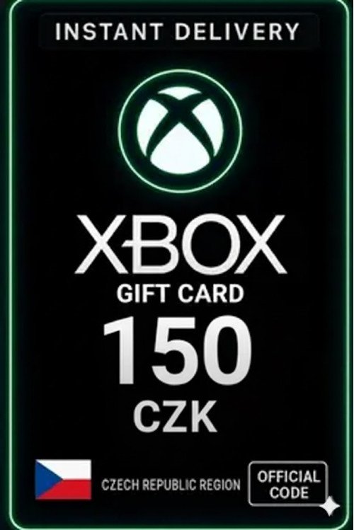 XBOX Live Card Czech Republic - 150 CZK