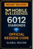 Mobile Legends 6012 Diamond