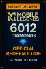 Mobile Legends 6012 Diamond