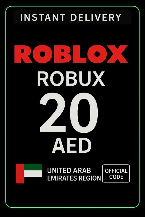 Roblox 20 AED AE